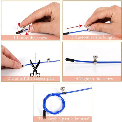 Aluminum Handle Jump Rope